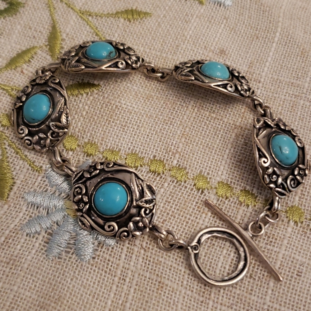 Turquoise bracelet - Picture 2 of 4